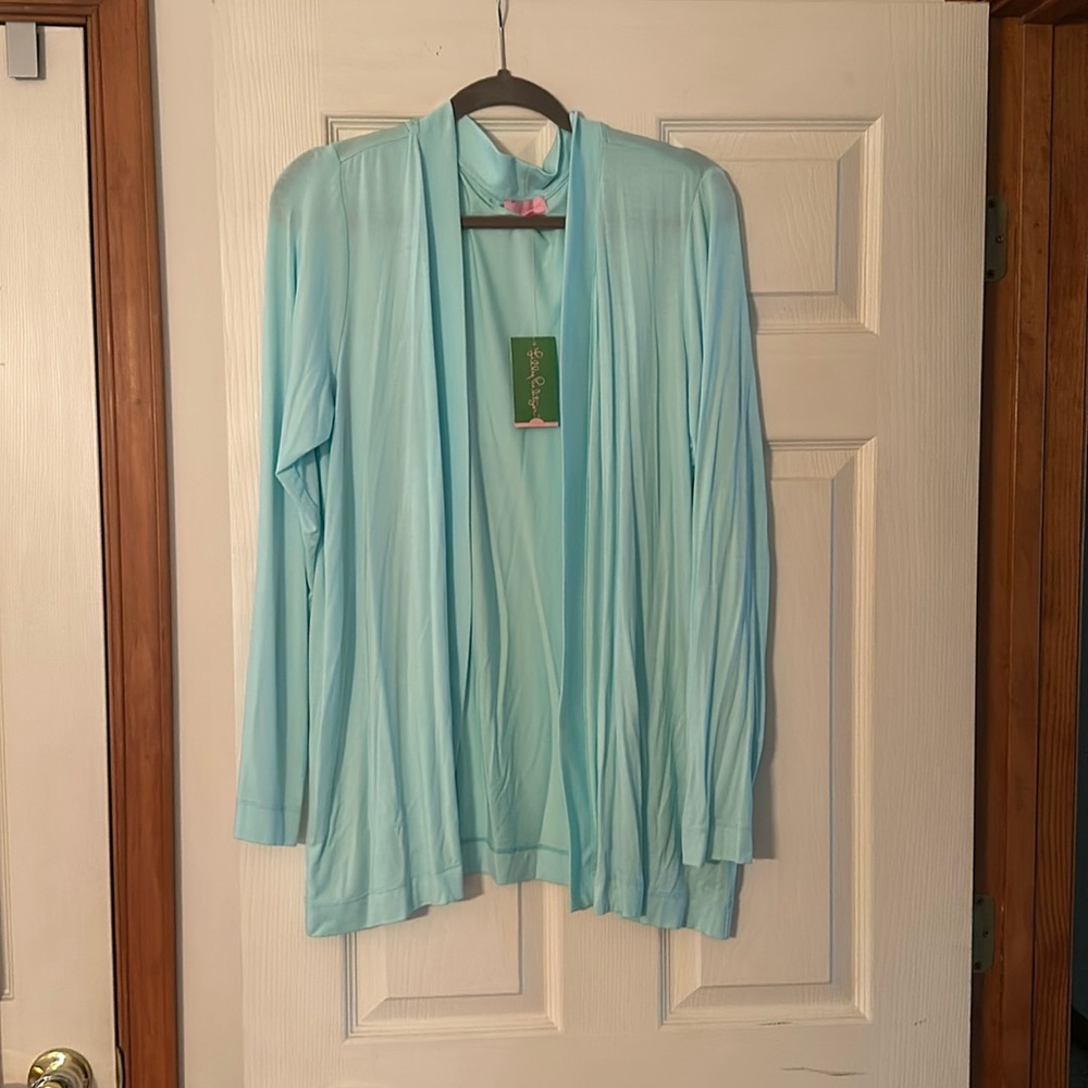 NWT LILLY PULITZER BLITHE CARDIGAN XL